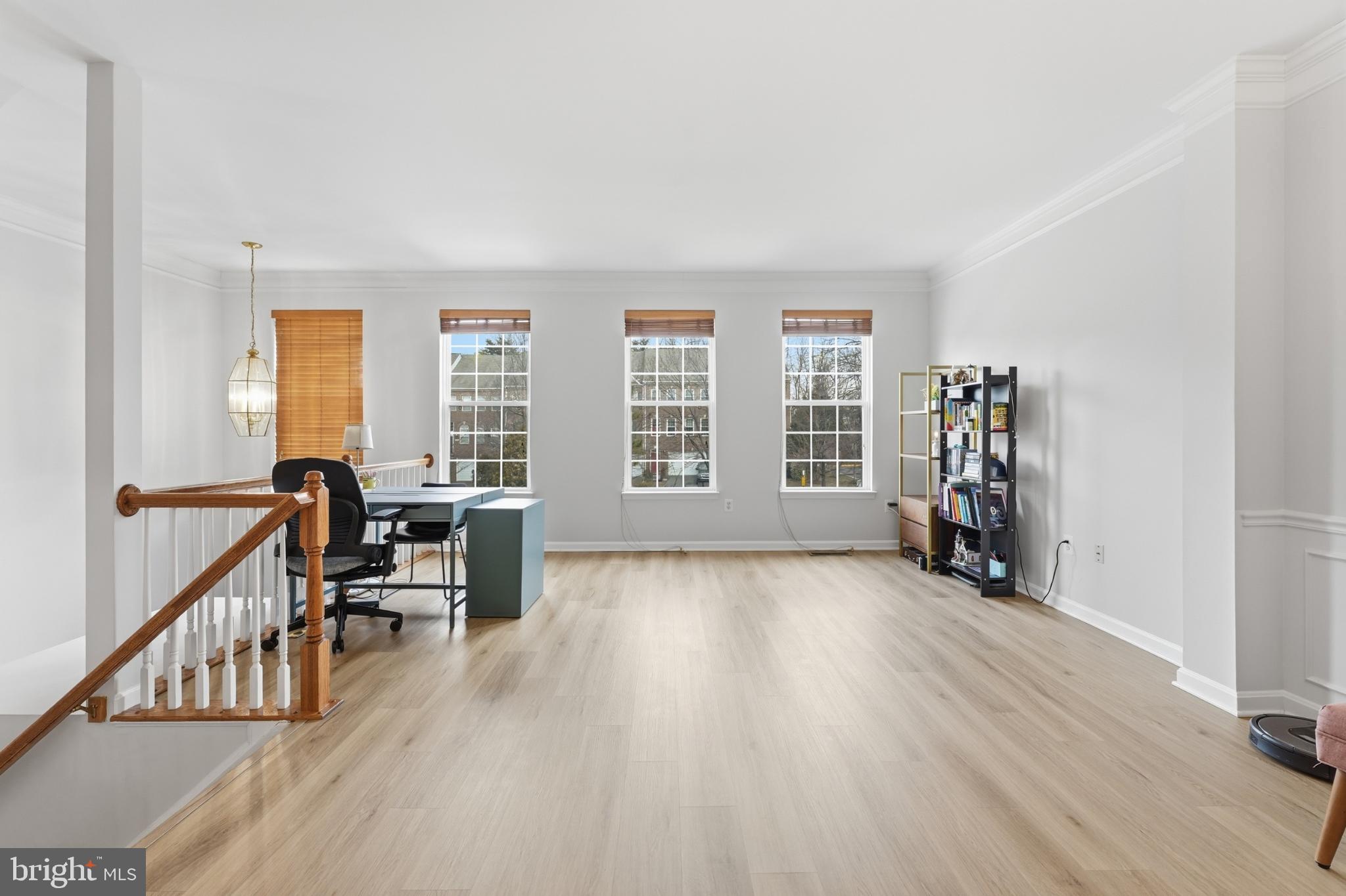 13993 Sawteeth Way Centreville, VA 20121 - Photo 10 of 44 wooden floor in an empty room with a window