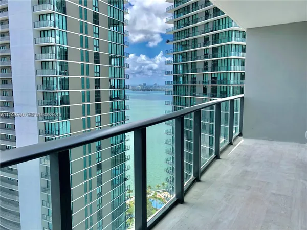 a view of a balcony