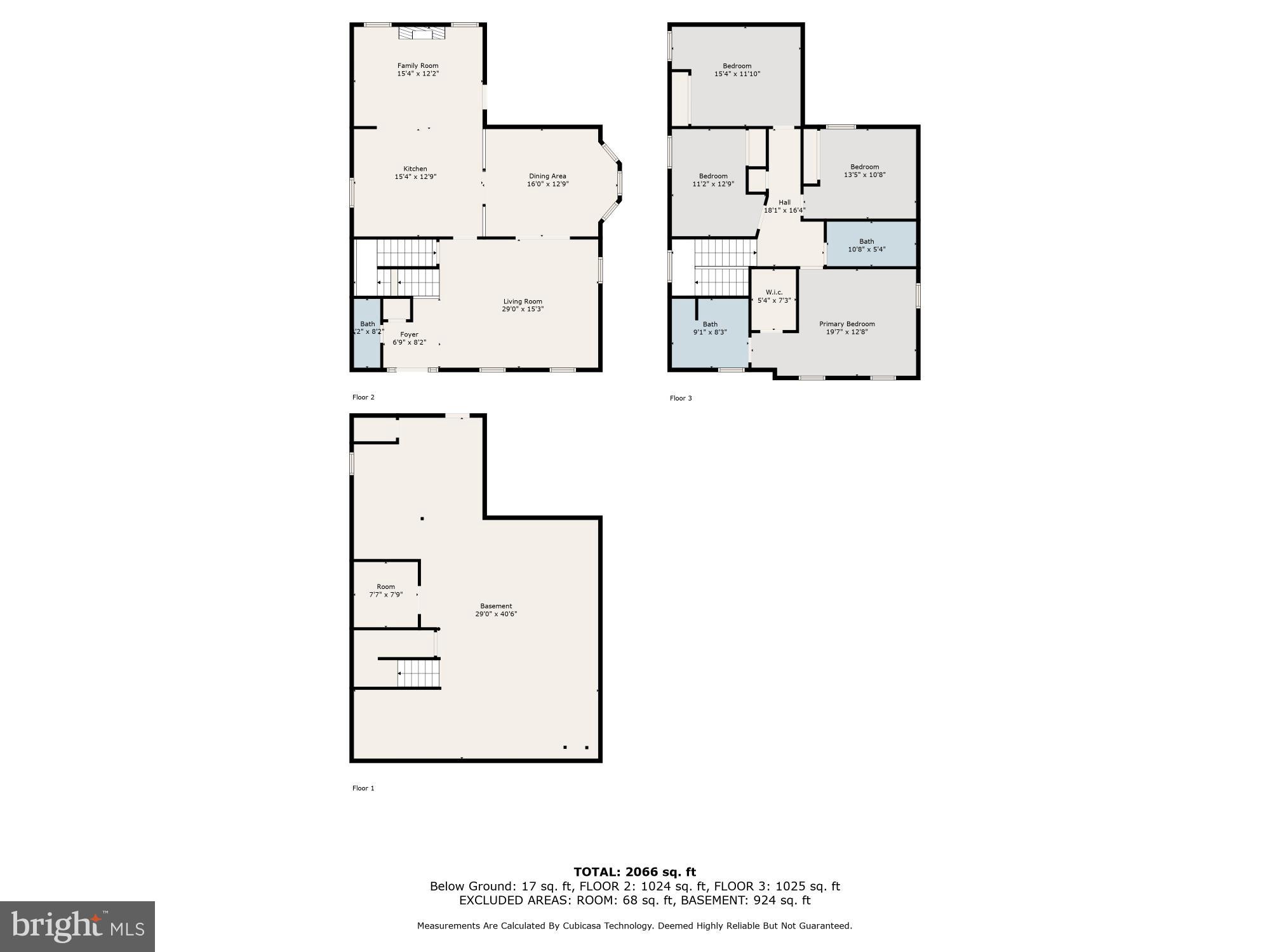 104 West Ridley Avenue Ridley Park, PA 19078 - Photo 49 of 49 FLOOR PLANS ALL FLOORS