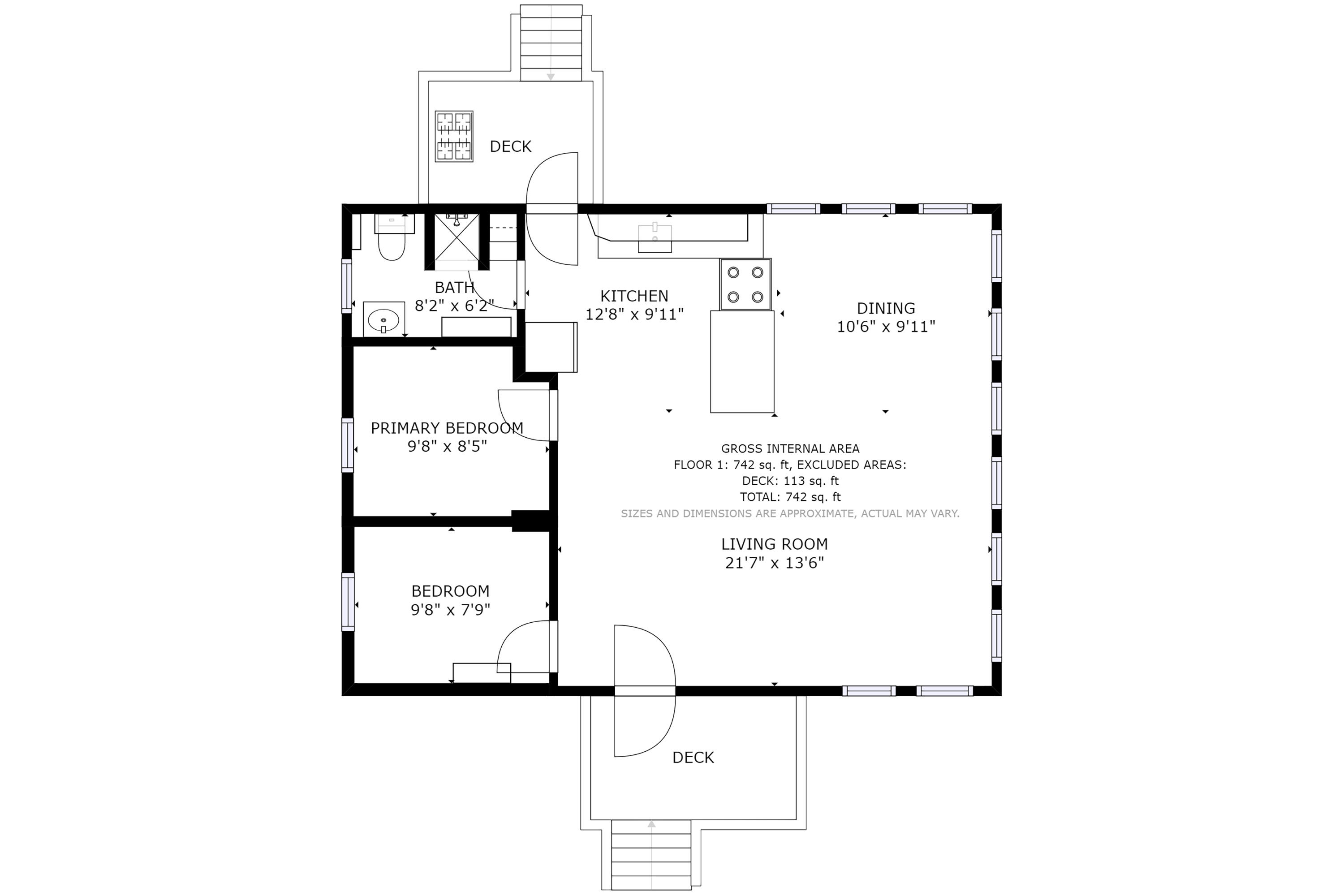 1 Baker Road Vassalboro, ME 04989 - Photo 57 of 57 MLS Floorplan