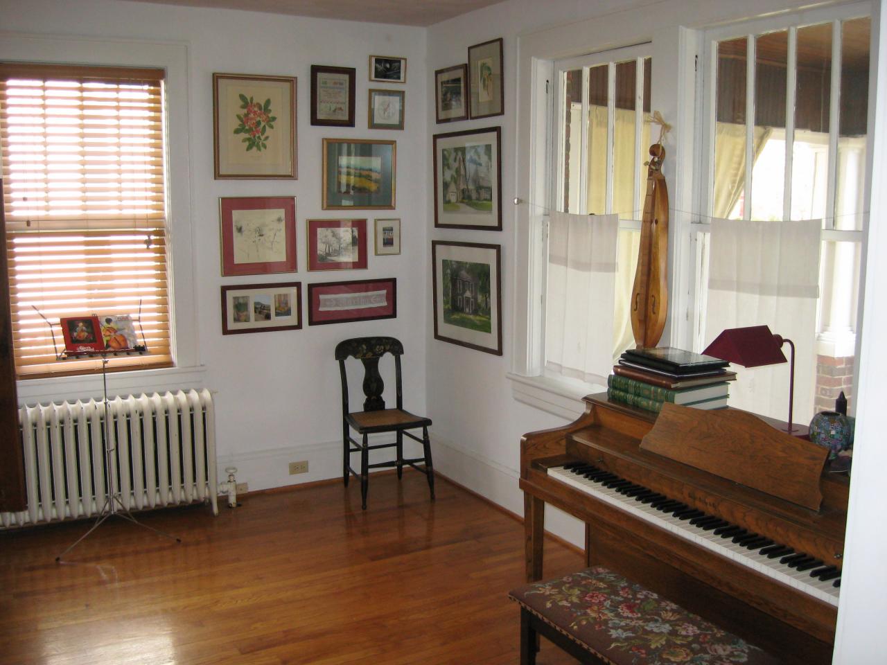 1915 Sheffield Road Southwest Roanoke, VA 24015 - Photo 9 of 31 Music room...or office...or library...