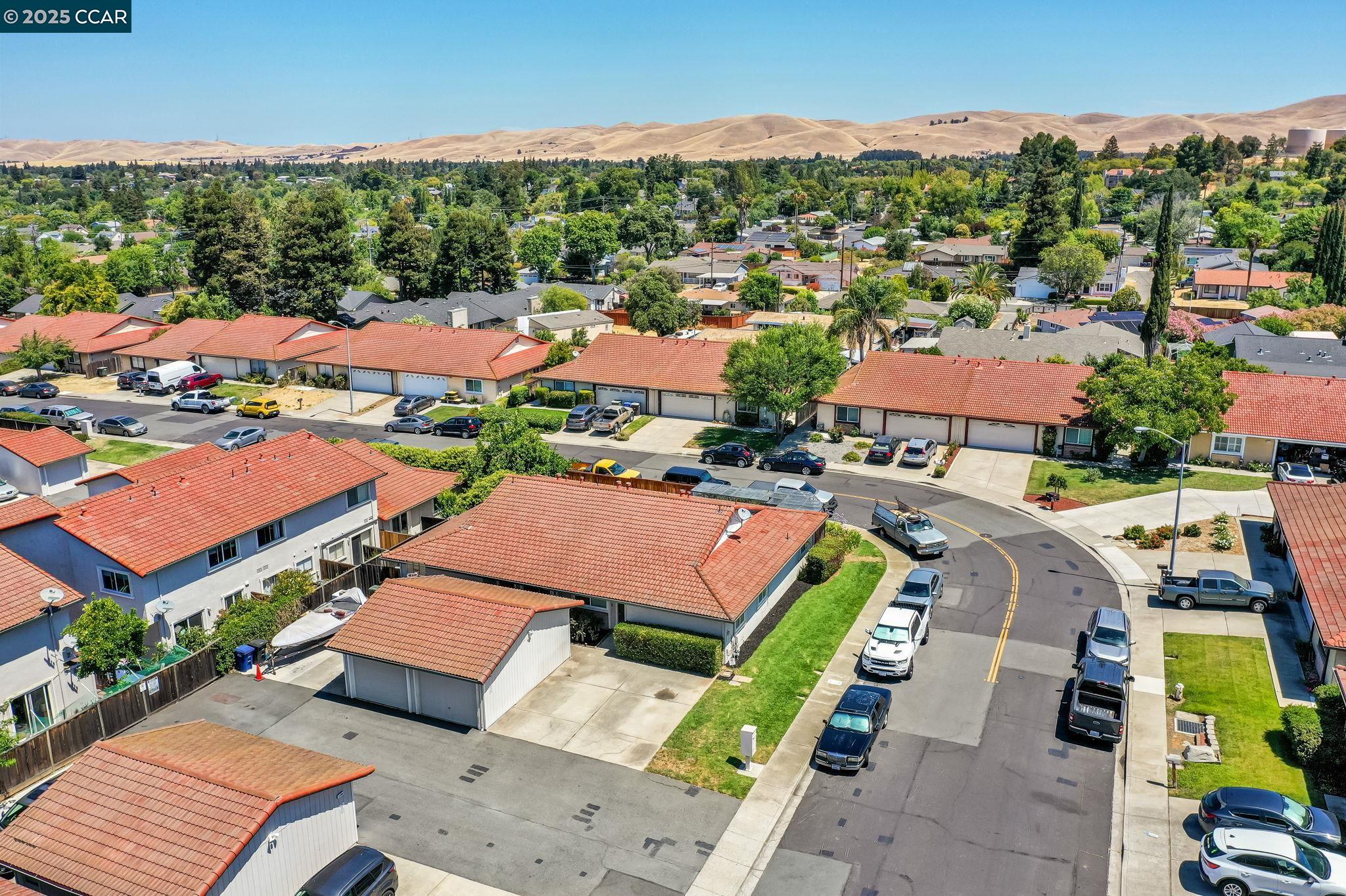 4380 St Charles Place Concord, CA 94521 - Photo 46 of 54 an aerial view of residential houses with outdoor space