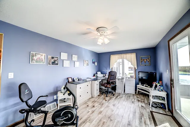 a view of a house with a garage