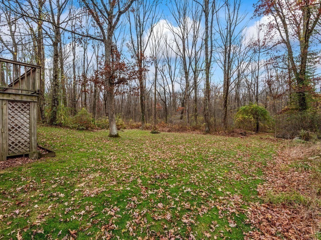 21 Hutchinson Road Sutton, MA 01590 - Photo 35 of 41 a backyard of a house with lots of green space