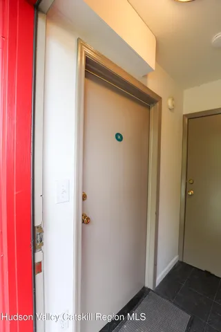 a view of front door