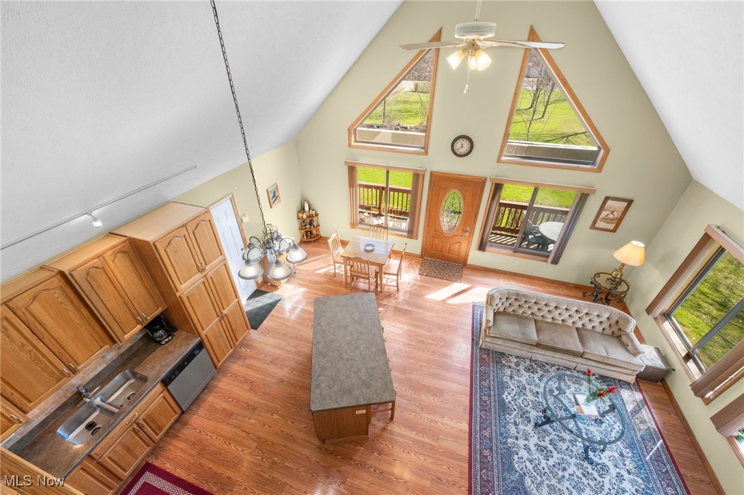 1161 Fortier Road Geneva, OH 44041 - Photo 28 of 36 view from the loft