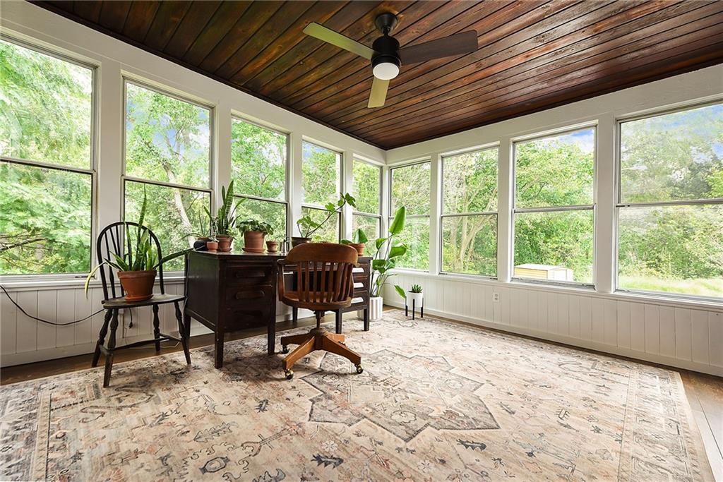 4043 Shoreham Street Pittsburgh, PA 15212 - Photo 23 of 45 a view of a dining room with furniture window and outside view
