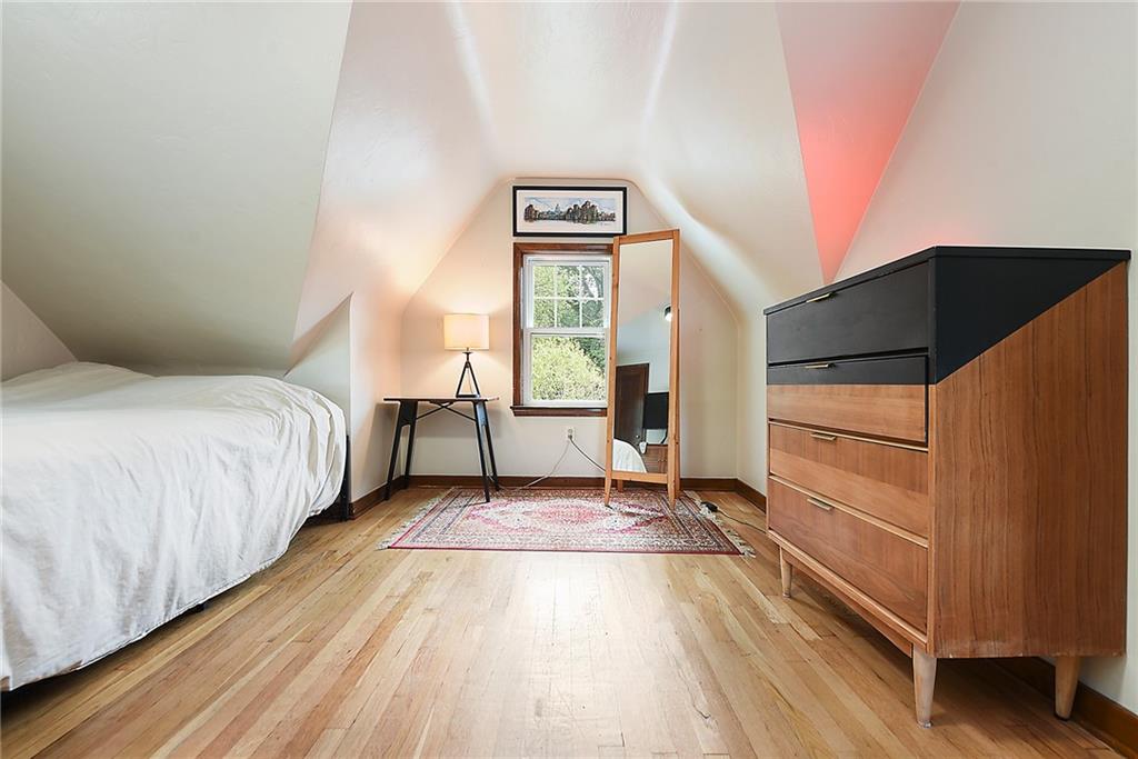 4043 Shoreham Street Pittsburgh, PA 15212 - Photo 31 of 45 a bedroom with a bed and a window