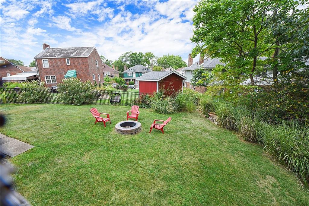 4043 Shoreham Street Pittsburgh, PA 15212 - Photo 41 of 45 a view of a table and chairs in the garden
