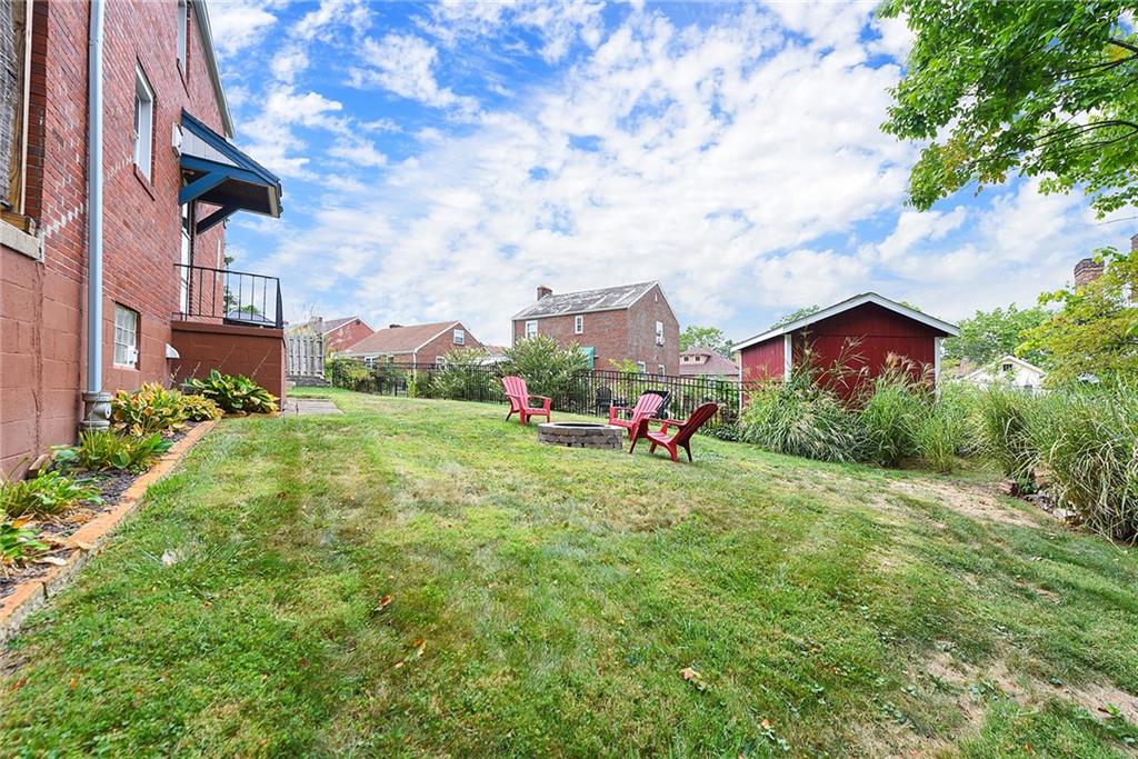 4043 Shoreham Street Pittsburgh, PA 15212 - Photo 42 of 45 a front view of a house with garden