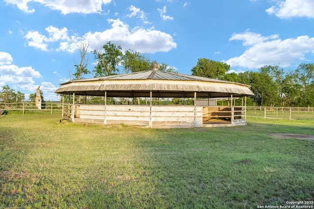 a view of a house with a swimming pool
