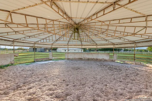 a view of a room with a yard