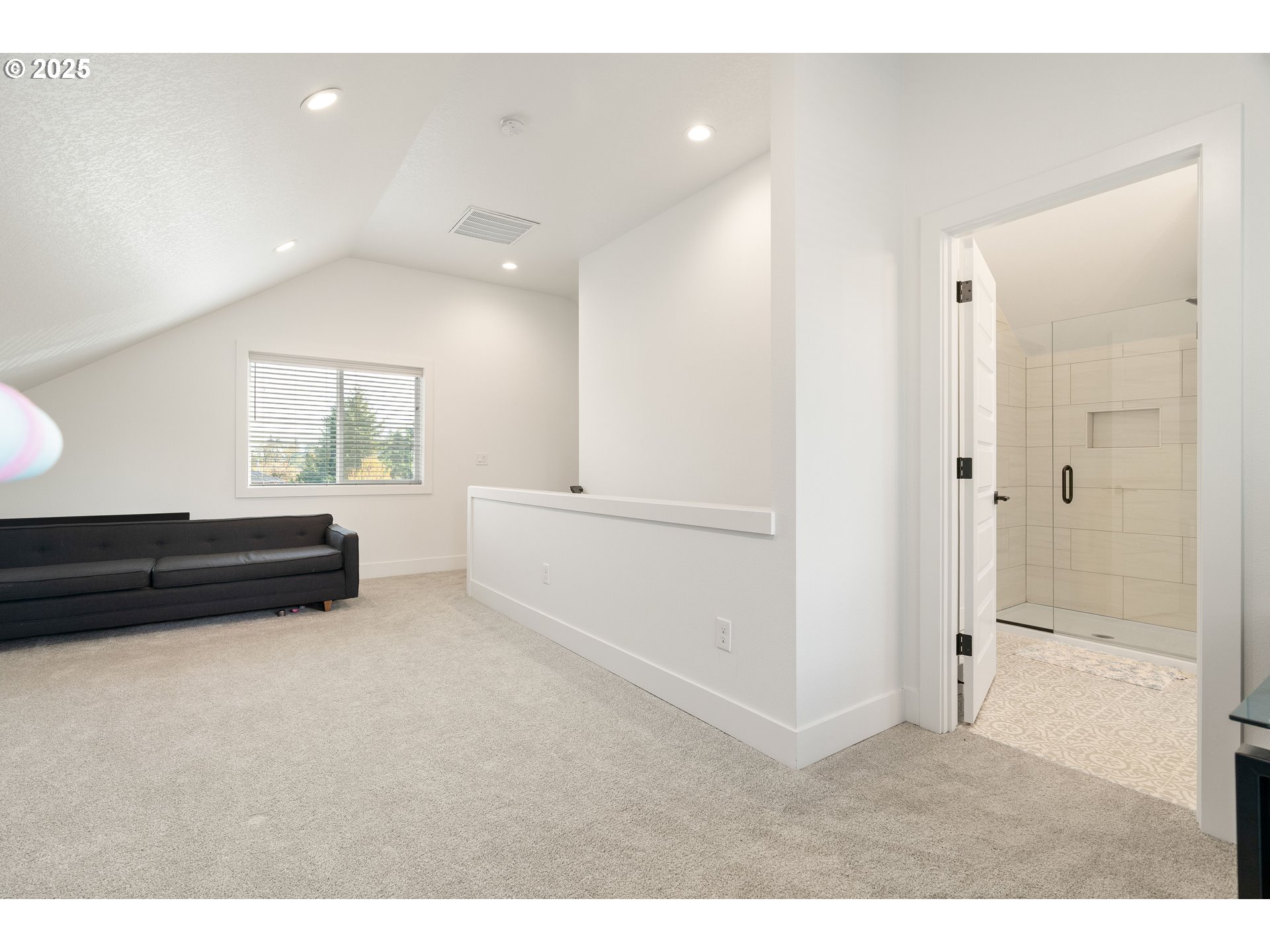 6421 Southeast Cooper Street Portland, OR 97206 - Photo 35 of 44 a view of a room with wooden floor and window