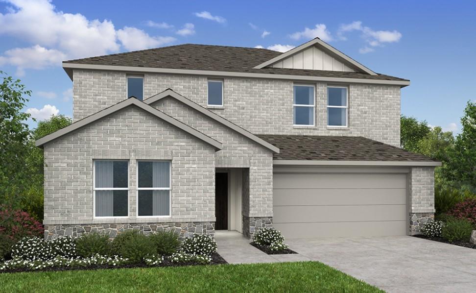2625 Glacier Road Anna, TX 75409 - Photo 1 of 24 a front view of a house with a yard