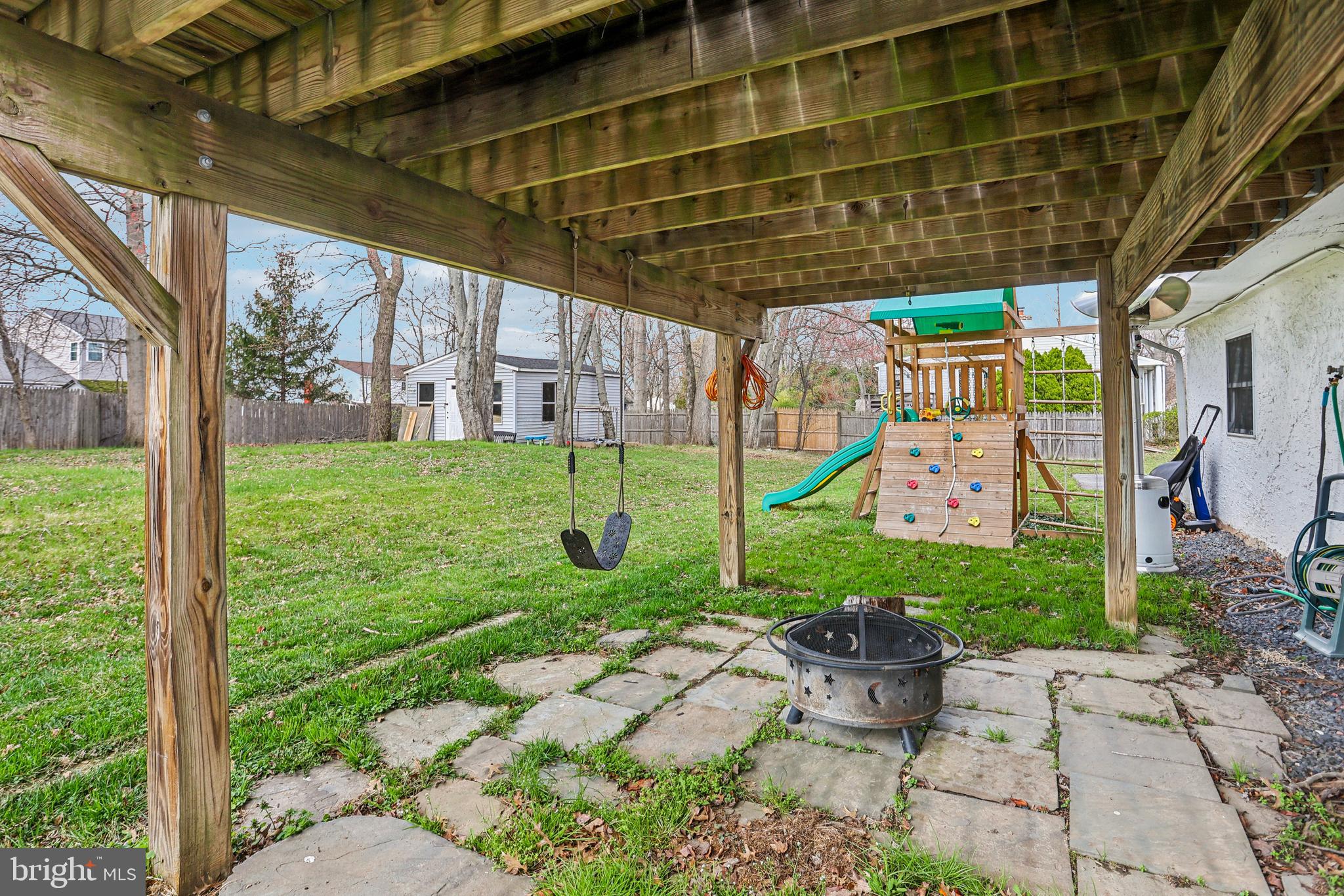 15 Brimfield Road Audubon, PA 19403 - Photo 36 of 41 a view of a porch with a backyard