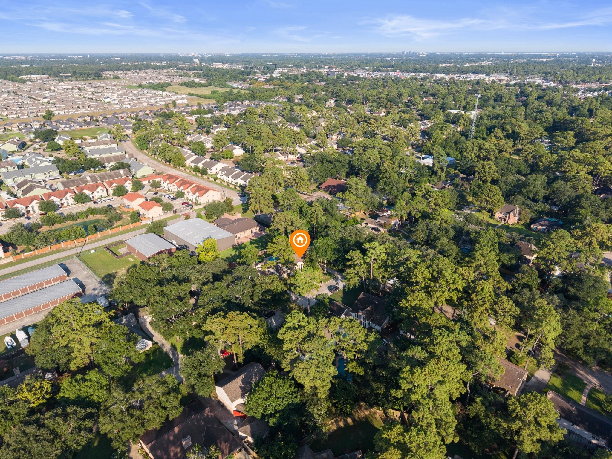 13718 Balmore Circle Houston, TX 77069 - Photo 32 of 35 a view of city and mountain