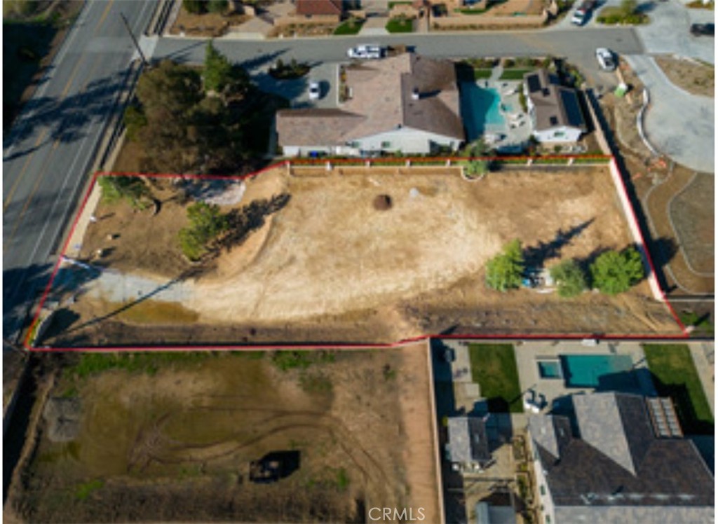 35892 Oak Glen Road Yucaipa, CA 92399 - Photo 6 of 9 an aerial view of a house with a yard