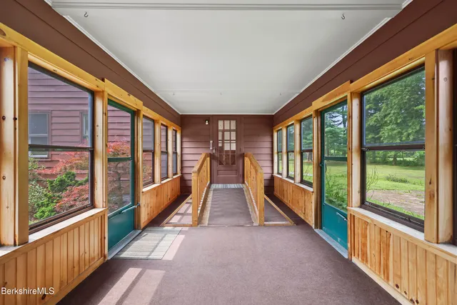 a view of an entryway