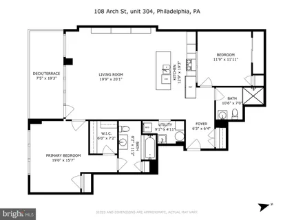 $750,000 | 108 Arch Street, Unit 304, Philadelphia, PA 19106