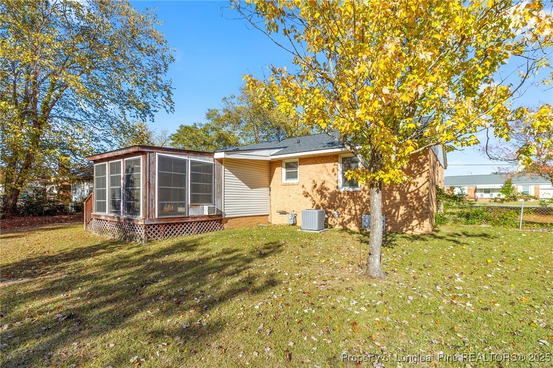5123 Chesapeake Road Fayetteville, NC 28311 - Photo 23 of 24 a view of a house with a yard