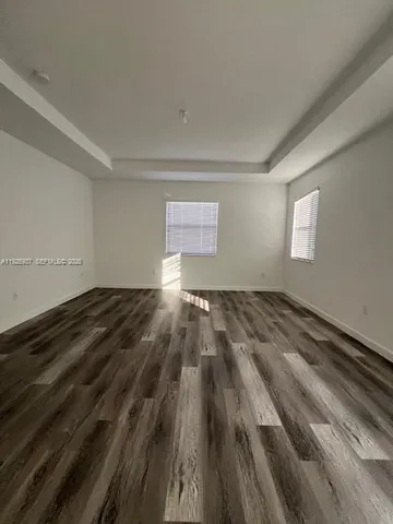 wooden floor in a room