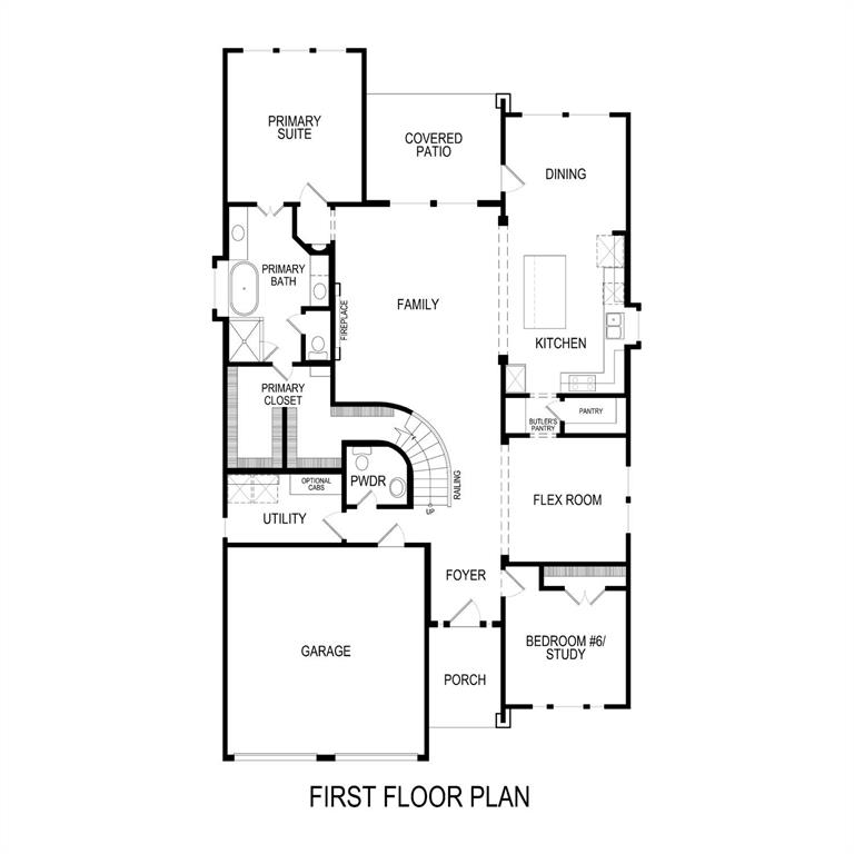 1505 Robinson Road Forney, TX 75126 - Photo 28 of 29 First Floor Plan