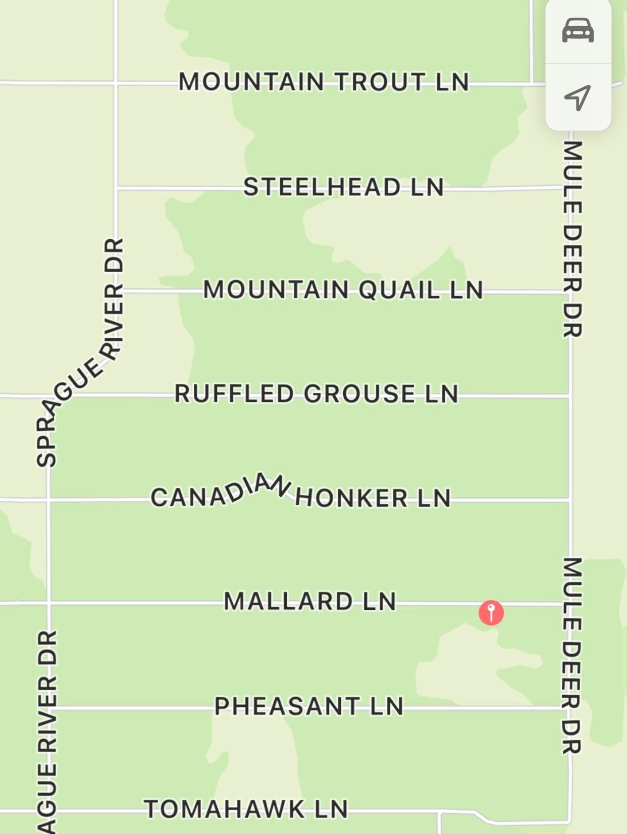 30 Ruffed Grouse Lane, Unit 29 Chiloquin, OR 97624 - Photo 21 of 25 Street Map Klamath Forest Est.