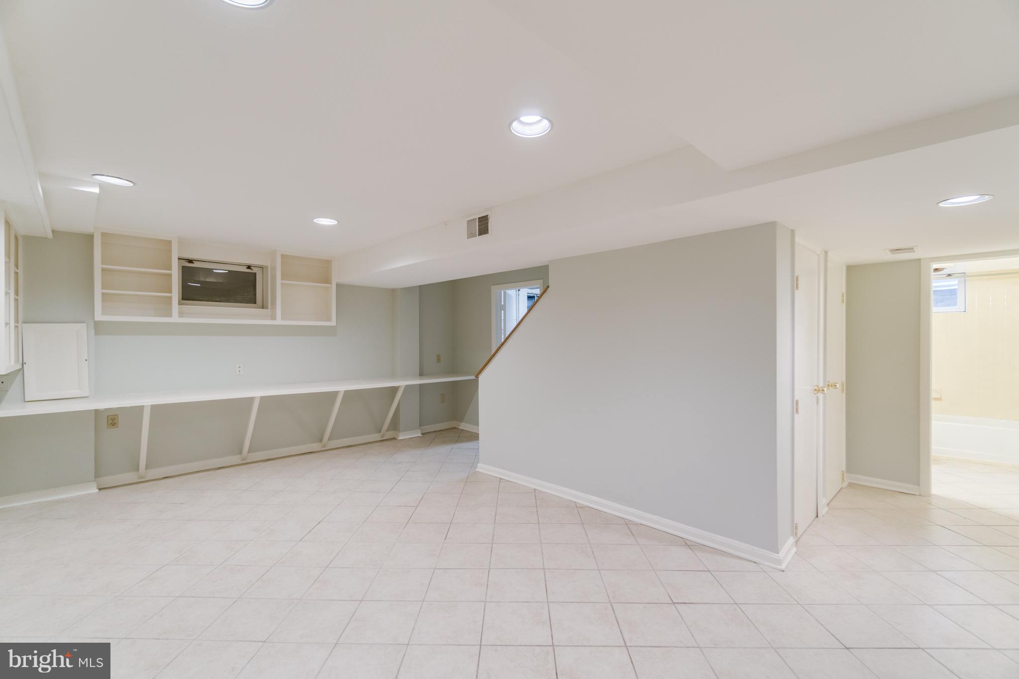 6105 Gloster Road Bethesda, MD 20816 - Photo 21 of 26 Finished Lower Level with Full Bathroom