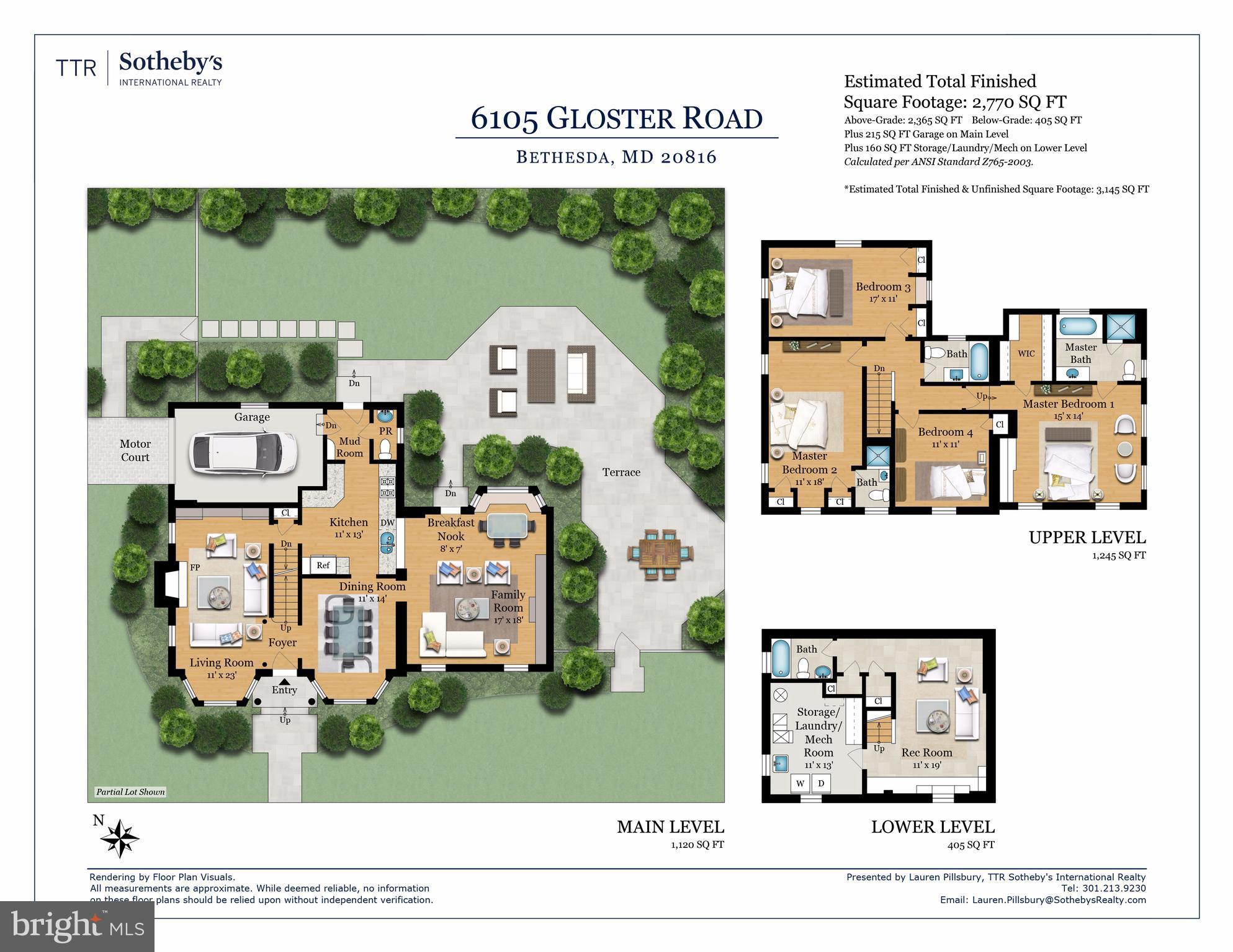 6105 Gloster Road Bethesda, MD 20816 - Photo 26 of 26 2,770 Square Feet of Finished Space