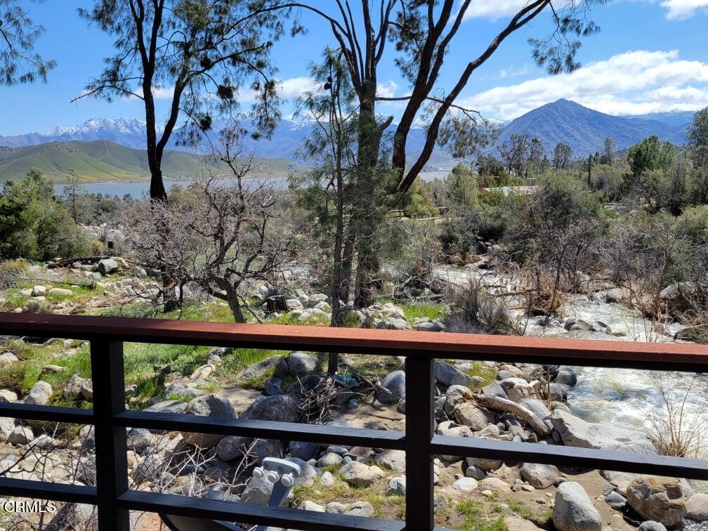 253 Evans Road Wofford Heights, CA 93285 - Photo 1 of 13 a view of a street from a balcony