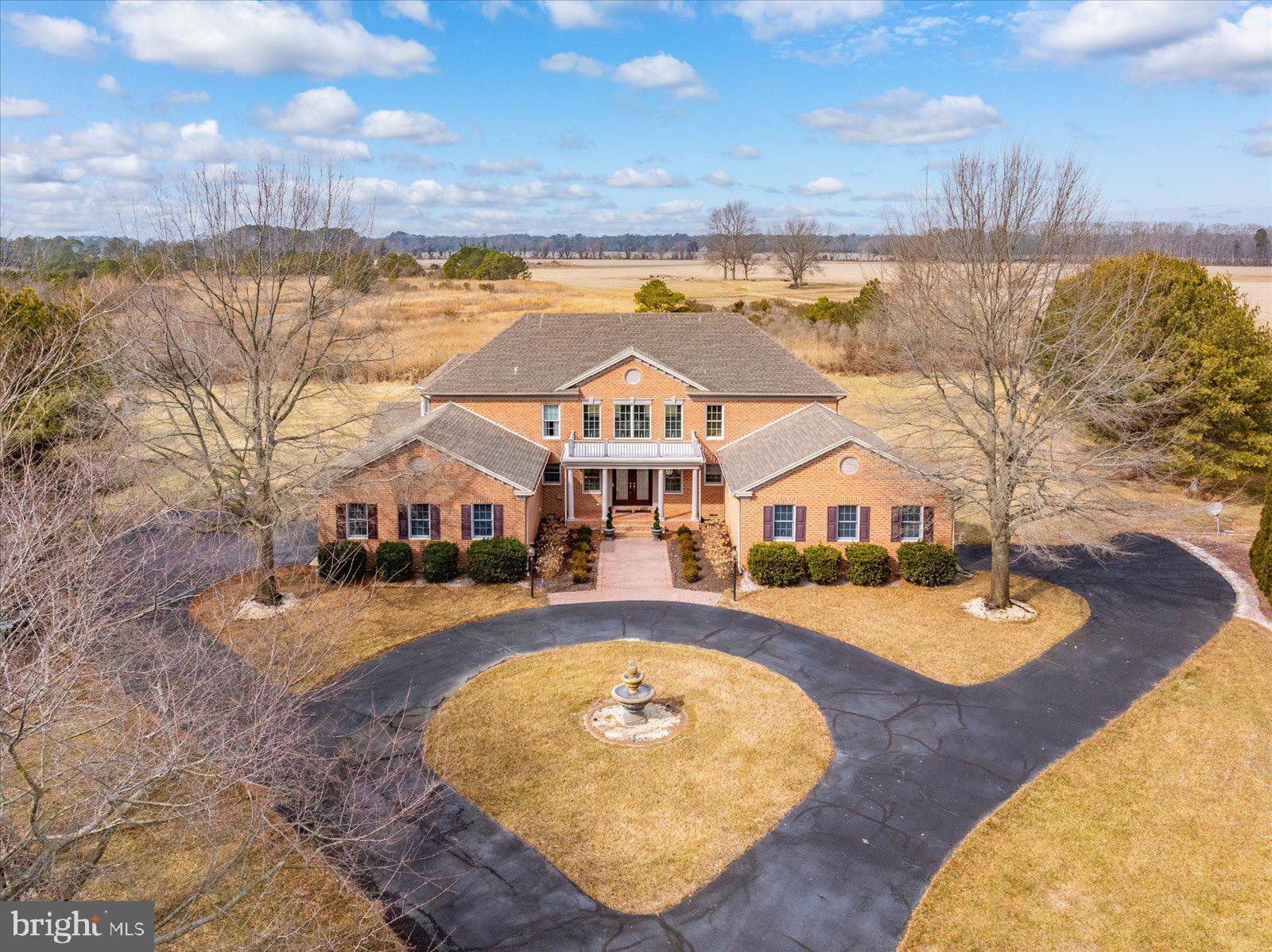 12661 Mallard Landing Road Princess Anne, MD 21853 - Photo 114 of 123 an aerial view of a house with swimming pool outdoor space and seating