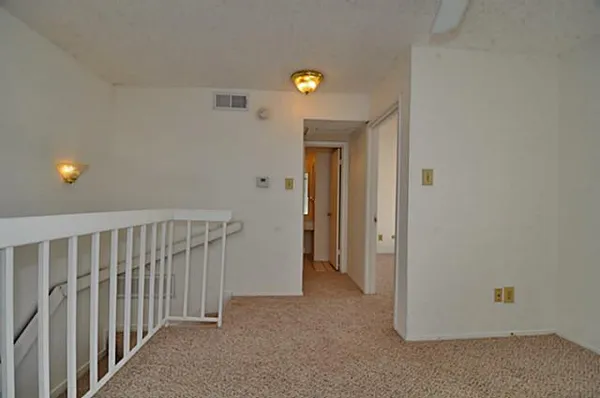 a view of empty room