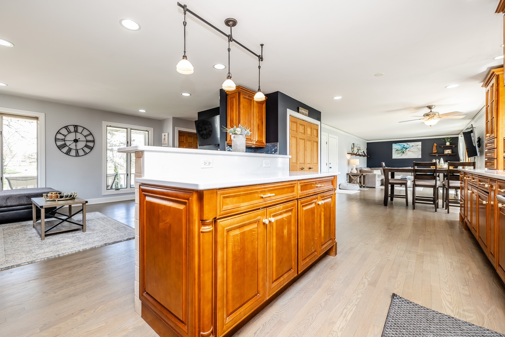 8001 William Drive Willowbrook, IL 60527 - Photo 9 of 73 a kitchen with stainless steel appliances granite countertop a stove and cabinets