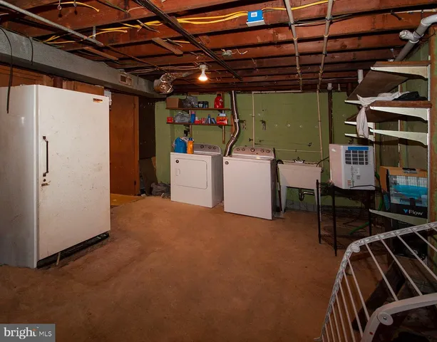 a view of a storage & utility room