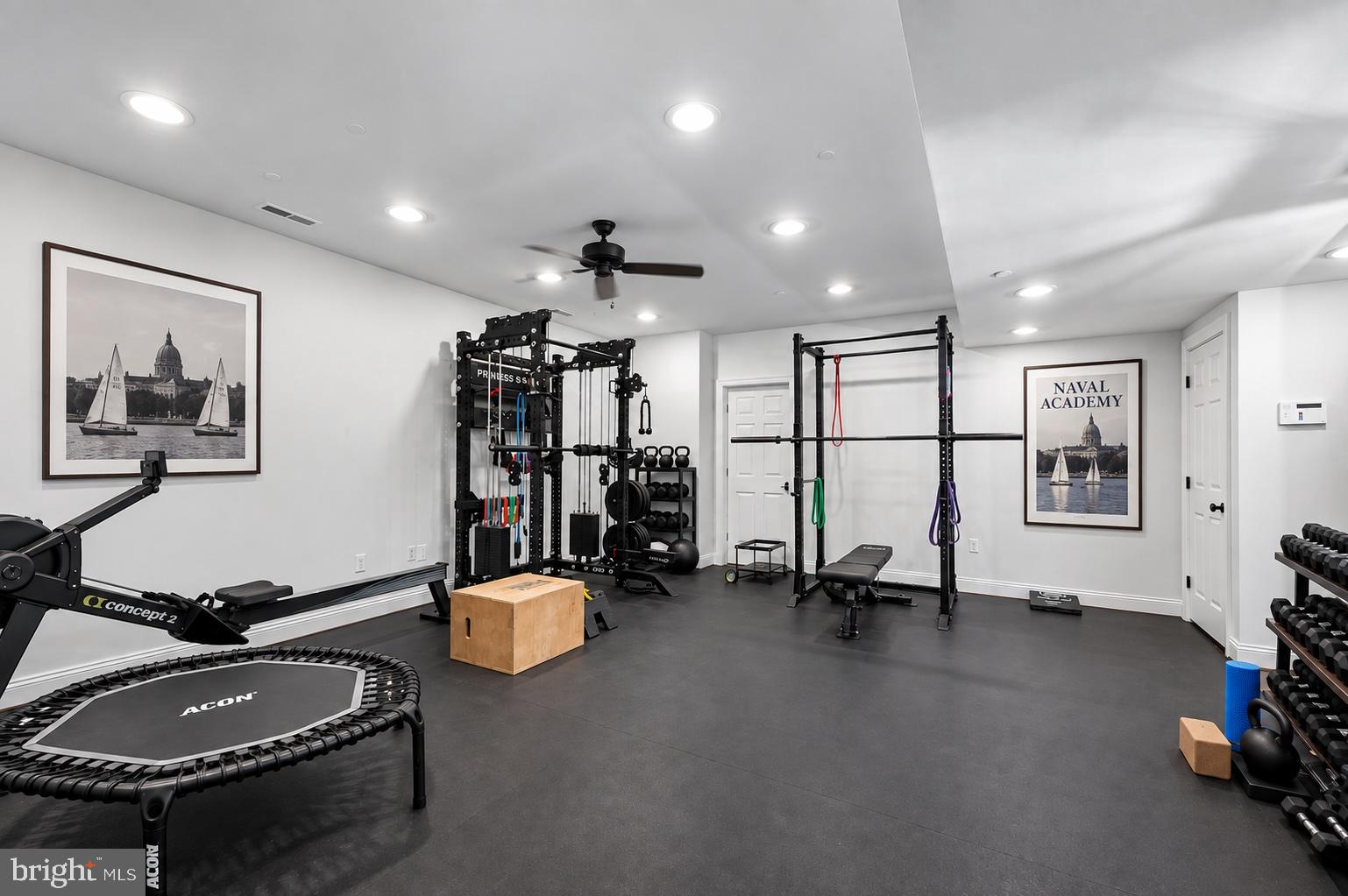 4 Ridge Road Annapolis, MD 21401 - Photo 49 of 70 Lower level apartment gym or possible living room