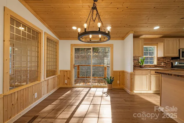 a very nice looking room with a large window