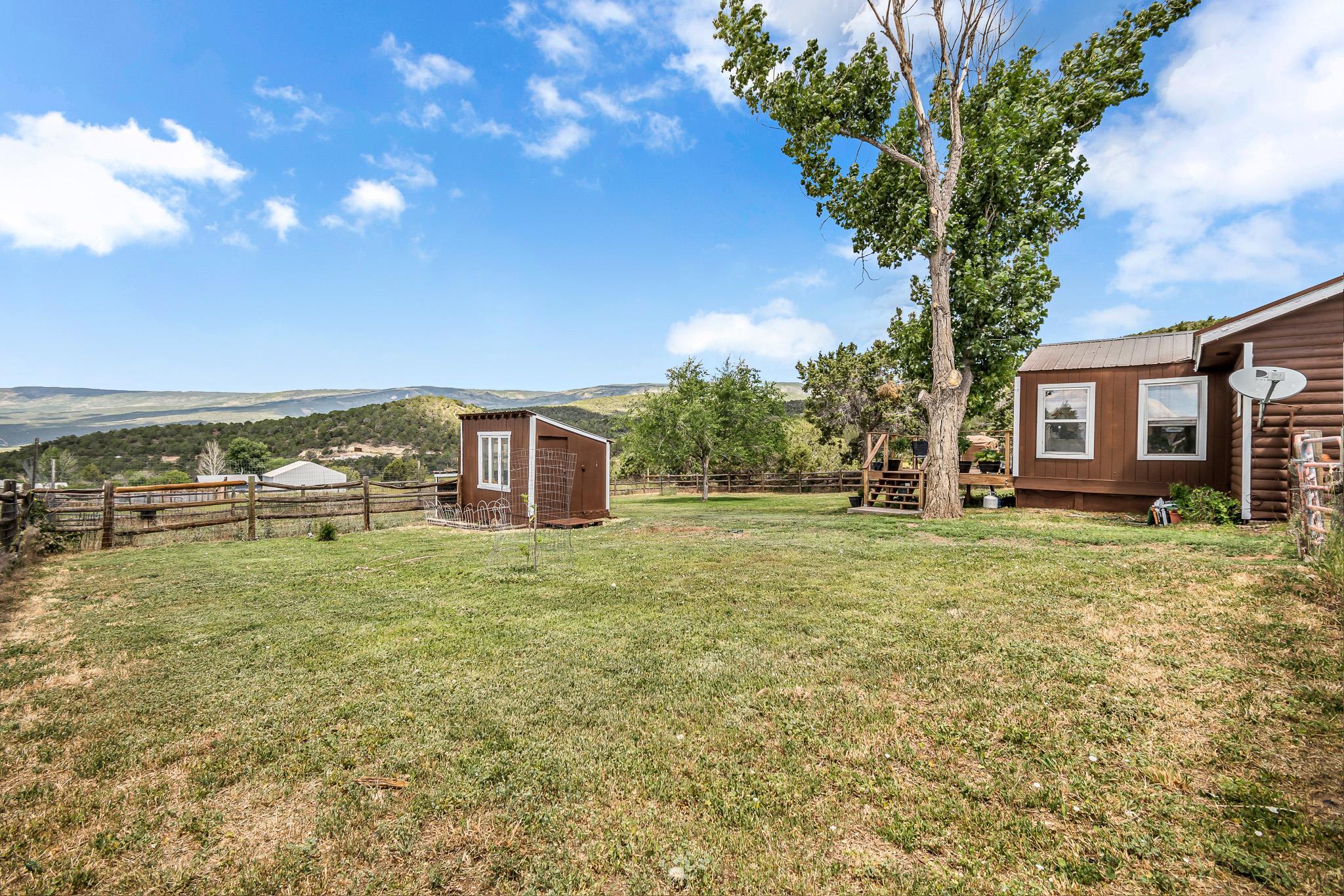 24413 Ute Trail Road Cedaredge, CO 81413 - Photo 23 of 40 a big yard with lots of green space
