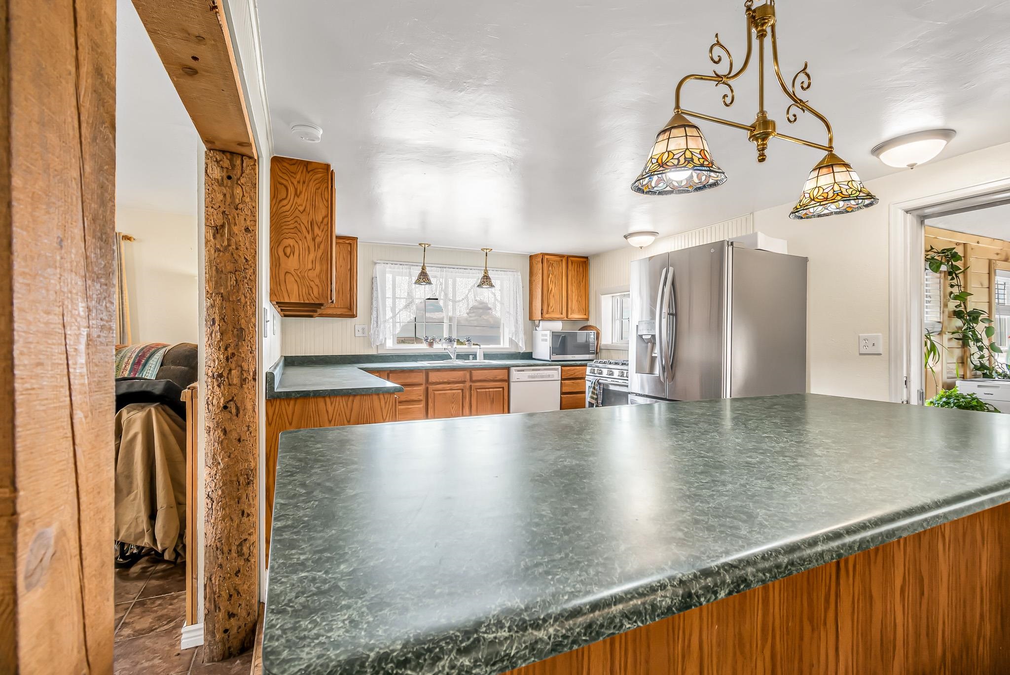 24413 Ute Trail Road Cedaredge, CO 81413 - Photo 9 of 40 a view of a living room and kitchen view
