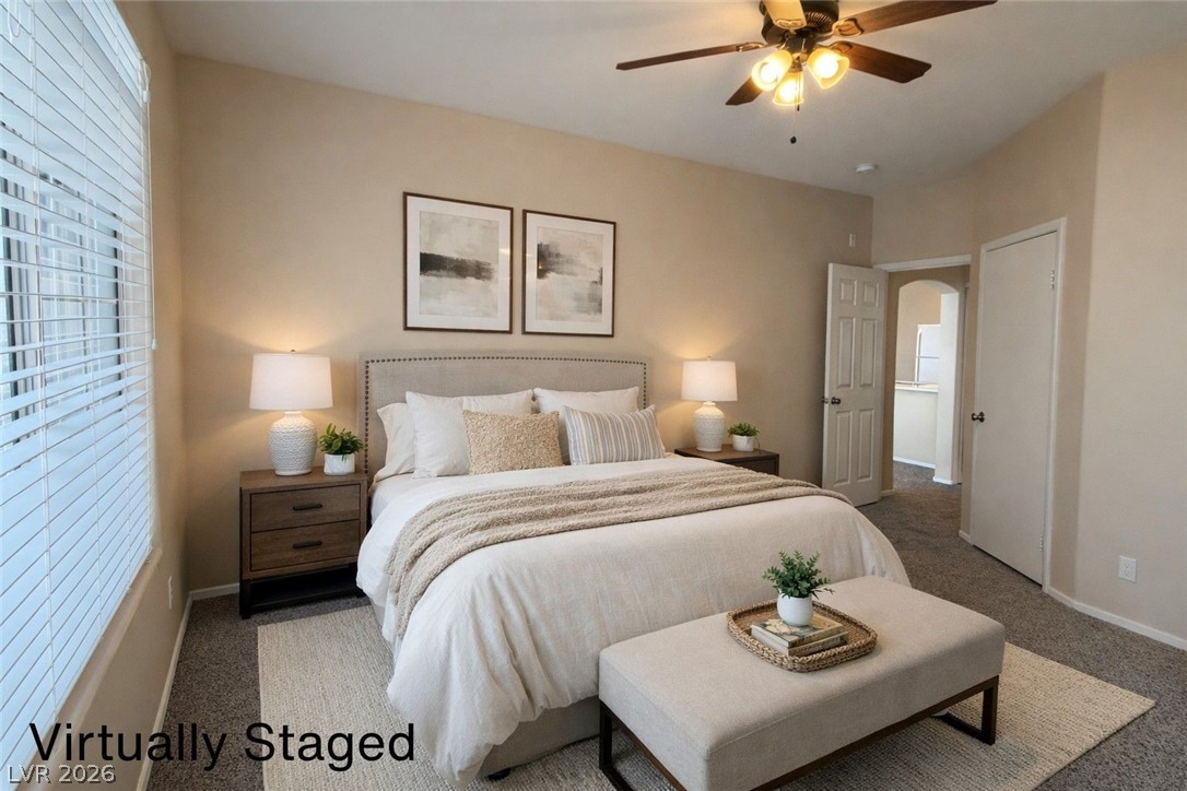 2201 Ramsgate Drive, Unit 622 Henderson, NV 89074 - Photo 14 of 19 Virtually staged primary bedroom