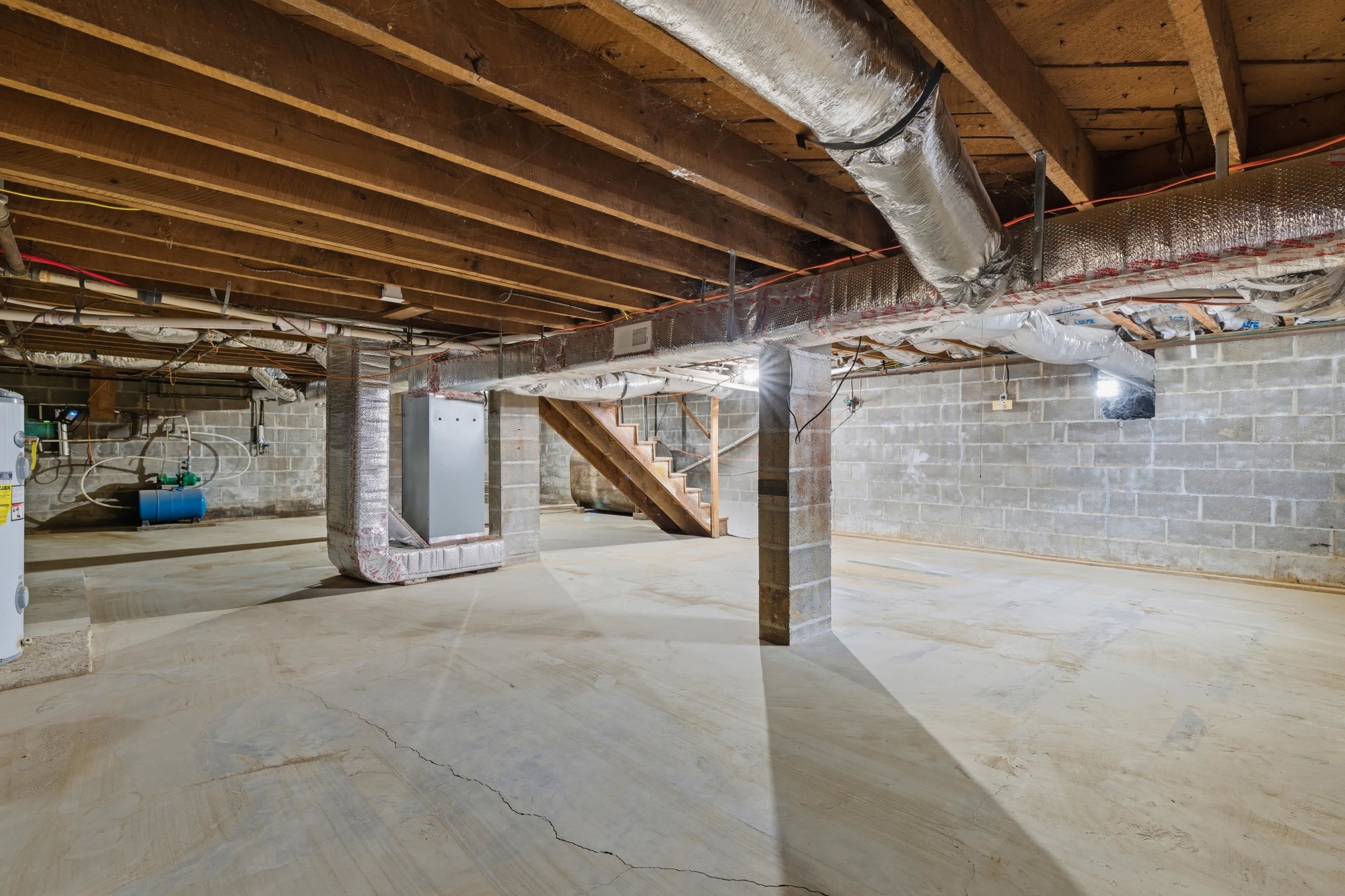 3138 Cross Keys Road Harrisonburg, VA 22801 - Photo 50 of 74 The garage fits 2 cars with additional storage above. This garage is very large and offers space for both vehicles and storage!