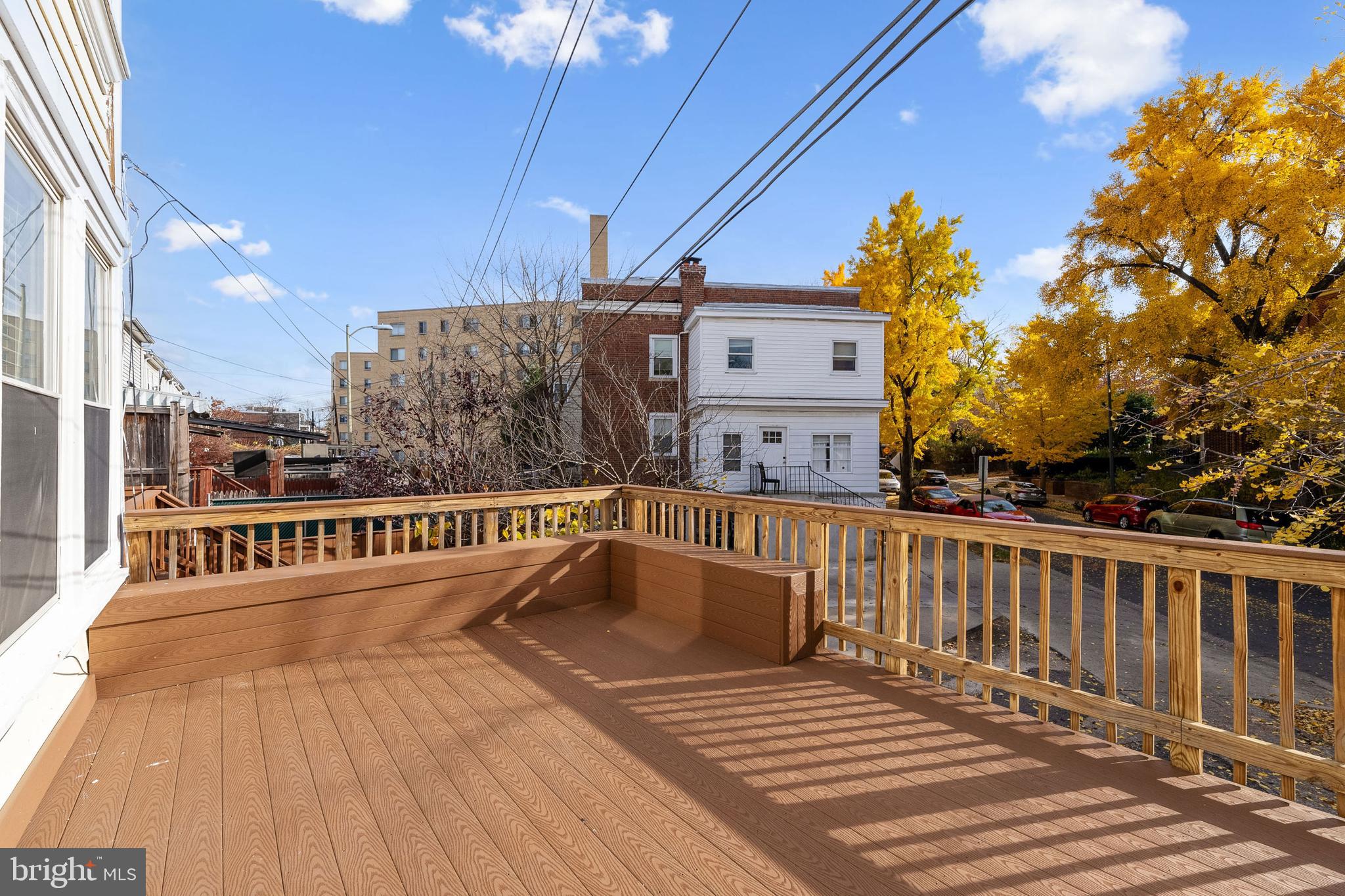 1530 Spring Place Northwest Washington, DC 20010 - Photo 38 of 45 Rear Deck