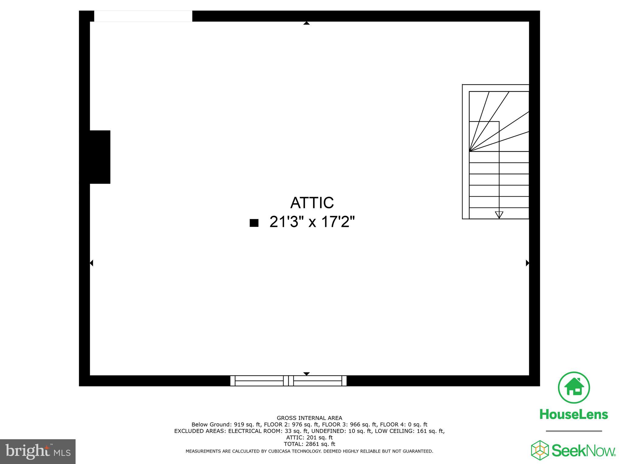 1530 Spring Place Northwest Washington, DC 20010 - Photo 44 of 45 Attic