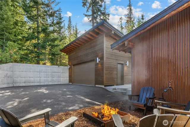 a view of a house with a door