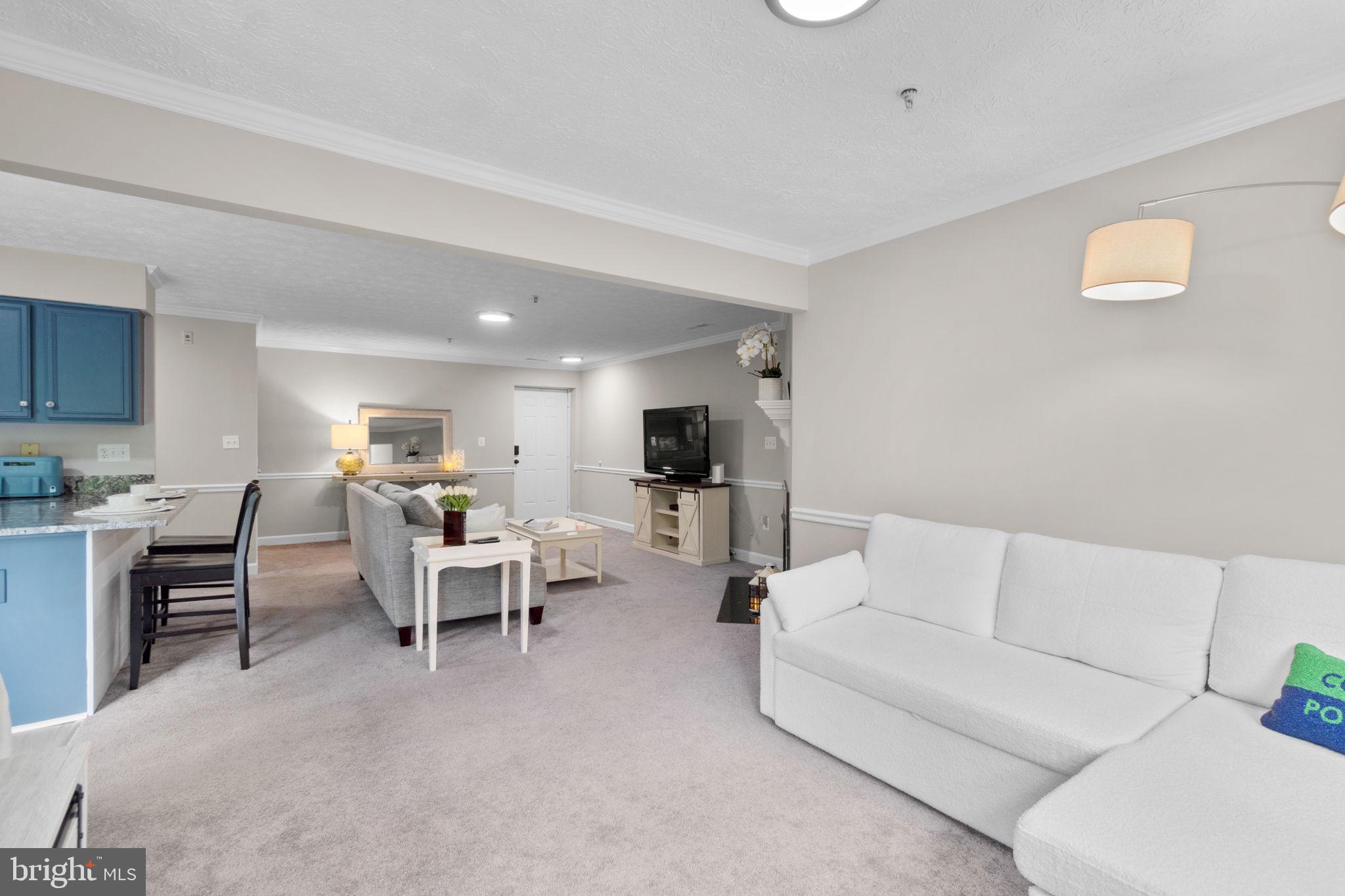 6509 Springwater Court, Unit 6303 Frederick, MD 21701 - Photo 13 of 48 a living room with furniture and a couch