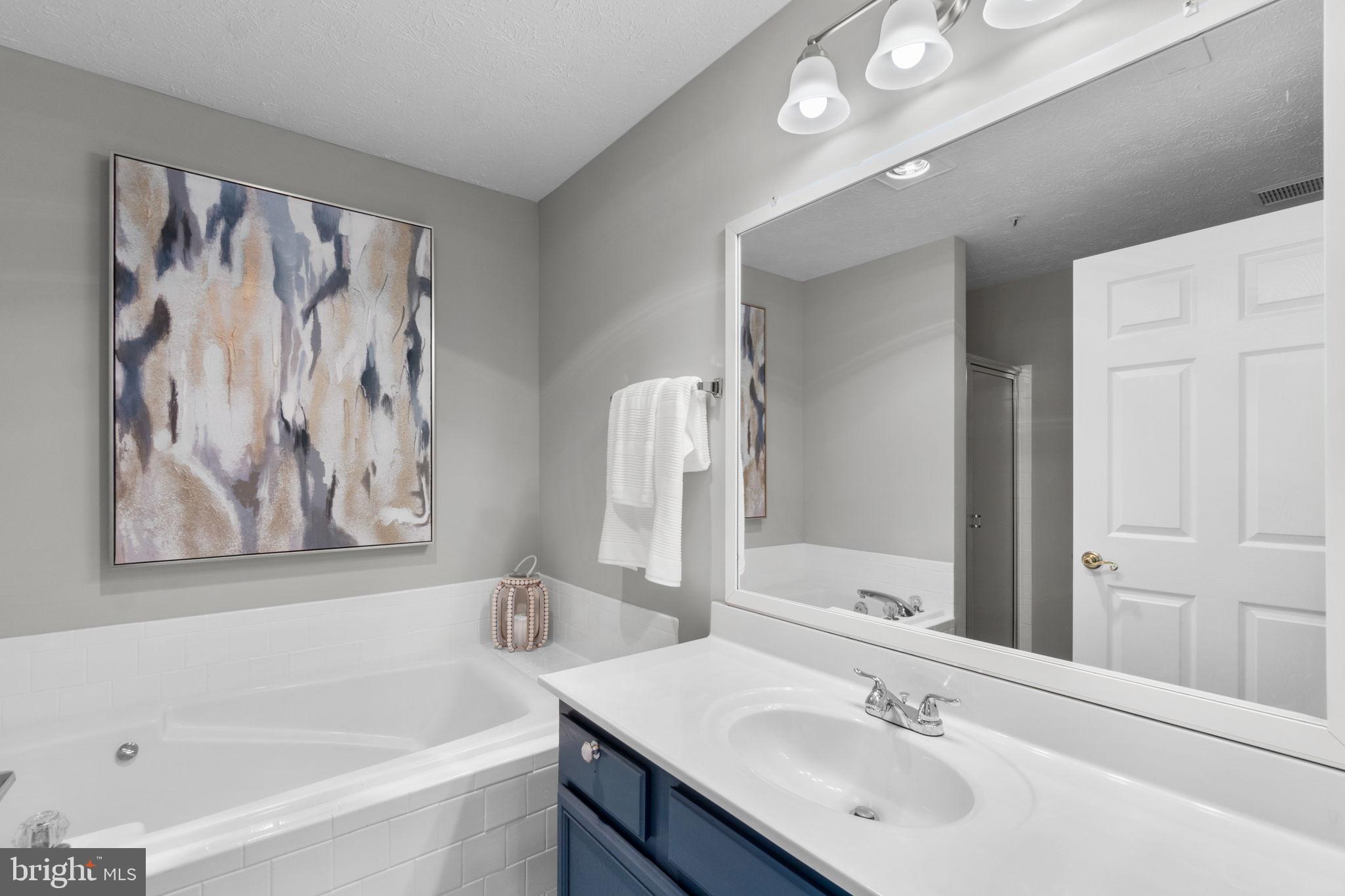 6509 Springwater Court, Unit 6303 Frederick, MD 21701 - Photo 18 of 48 a bathroom with a bathtub and a sink