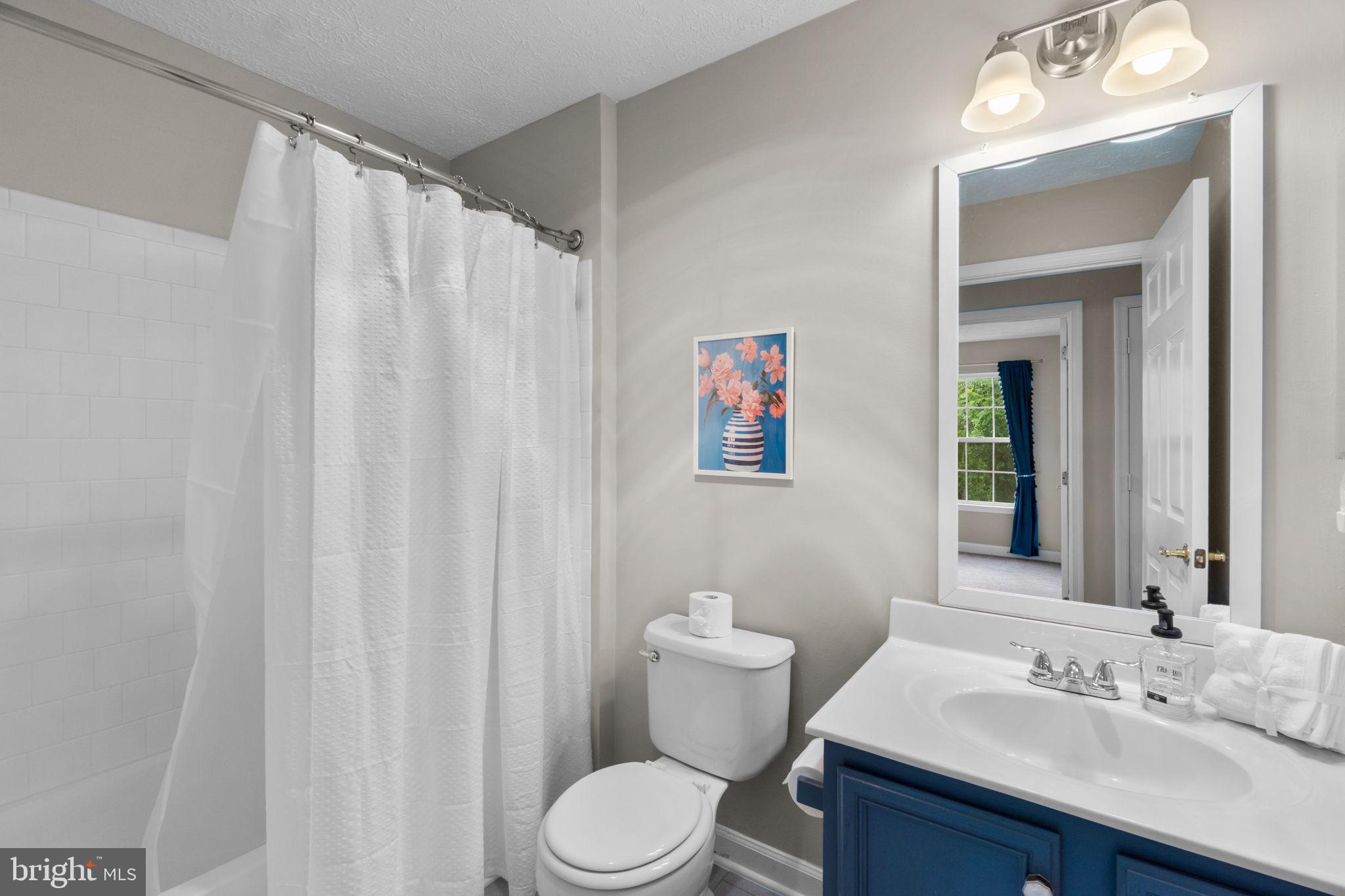 6509 Springwater Court, Unit 6303 Frederick, MD 21701 - Photo 27 of 48 a bathroom with a sink vanity mirror and toilet