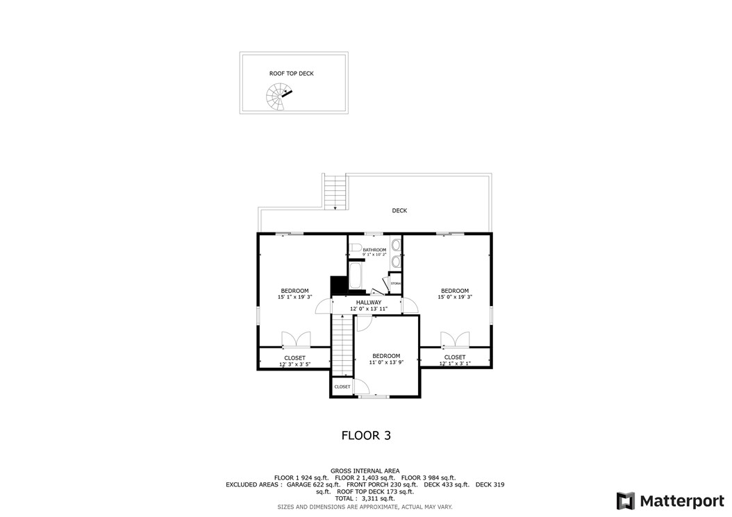 81 South Pier Road Narragansett, RI 02882 - Photo 49 of 49 Top Level Floor Plan