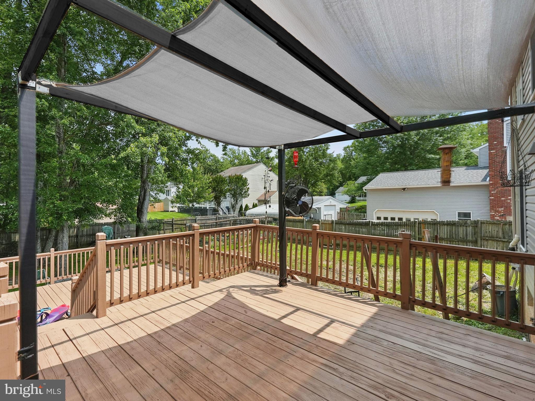 63 Buck Road Stafford, VA 22556 - Photo 30 of 44 deck with pergola
