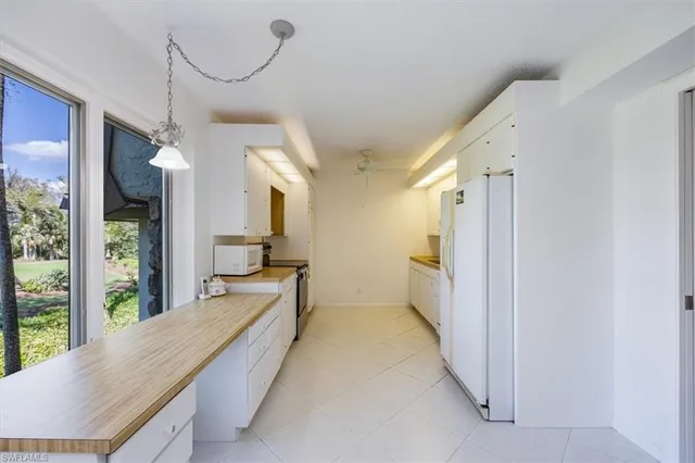 a view of lake from balcony