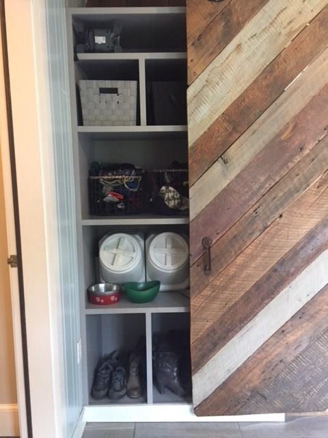 236 Mountain Road Cape Neddick, ME 03902 - Photo 4 of 28 Barn door panels in mudroom slide to...